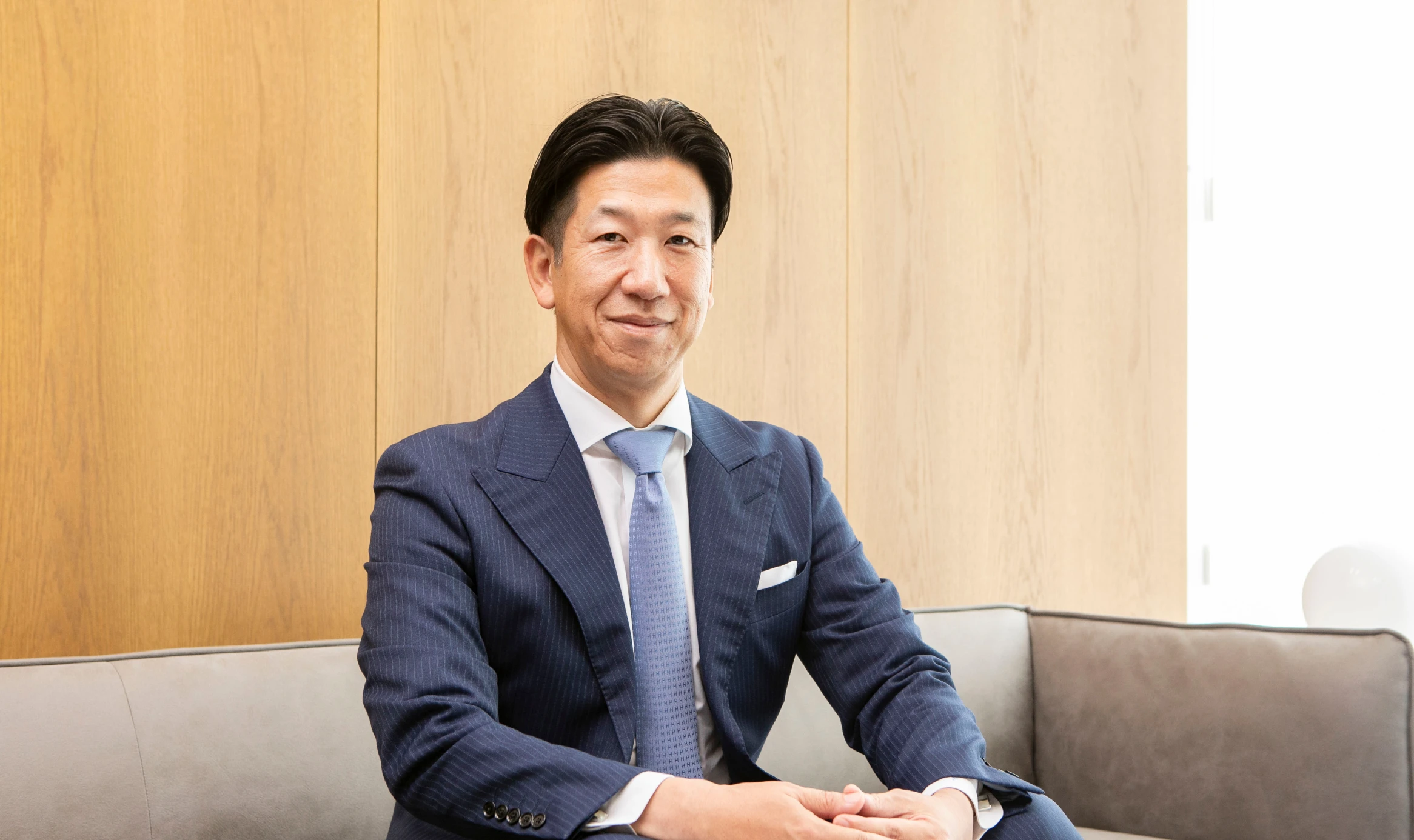 青木充彦インタビュー風景