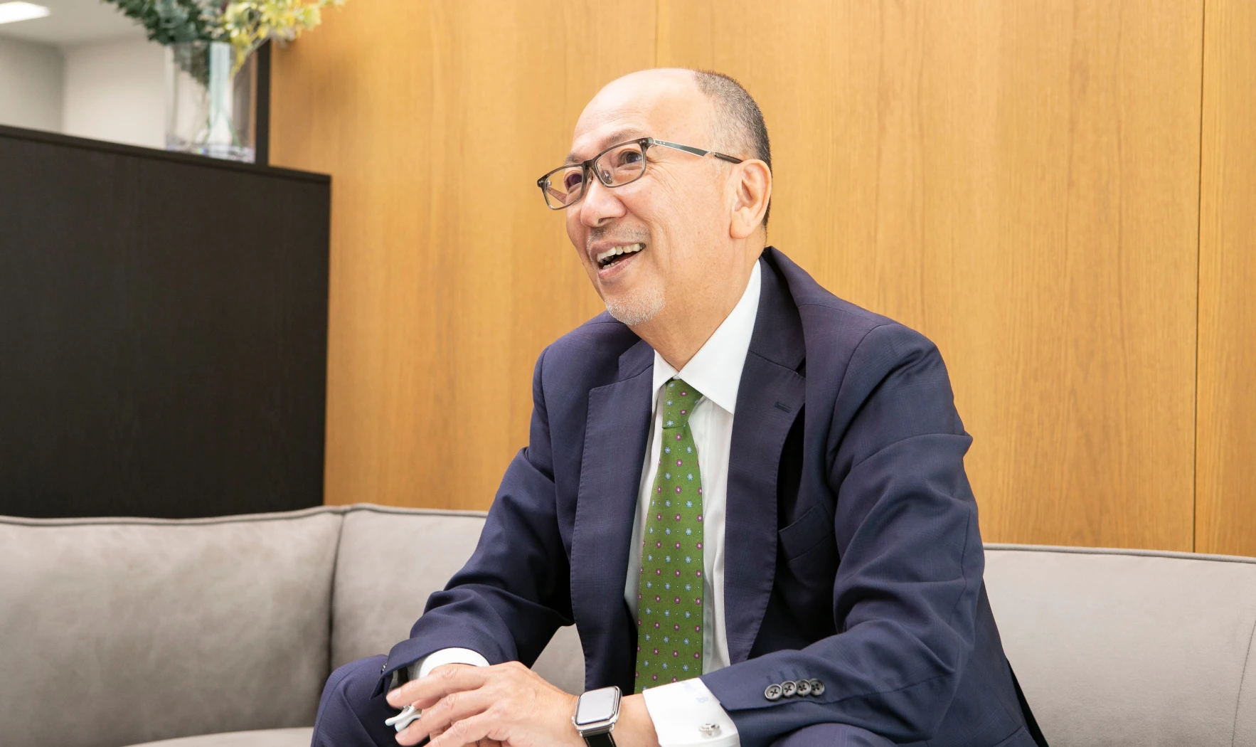 浜田 利明インタビュー風景