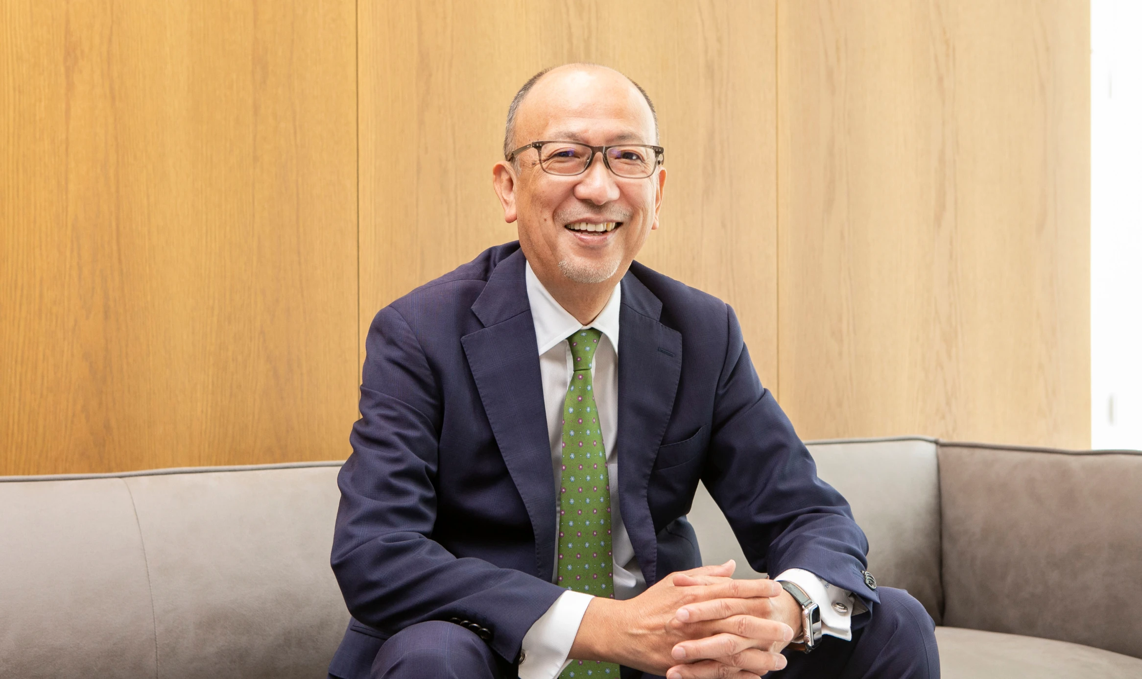 浜田 利明インタビュー風景