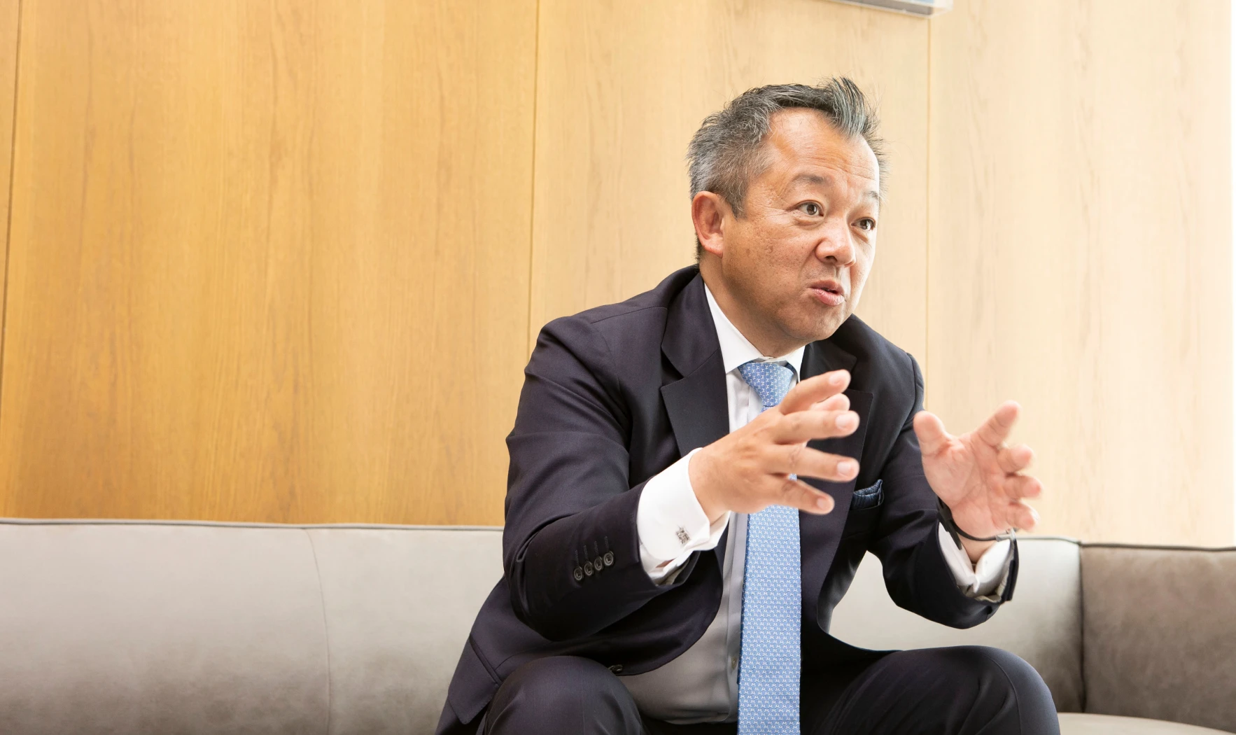 谷口 慶太インタビュー風景